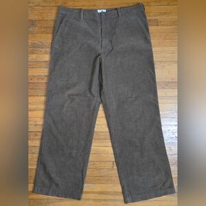 VTG Y2K GAP Loose Fit Corduroy Pants Mens 35x30 Brown Baggy Grunge Skater